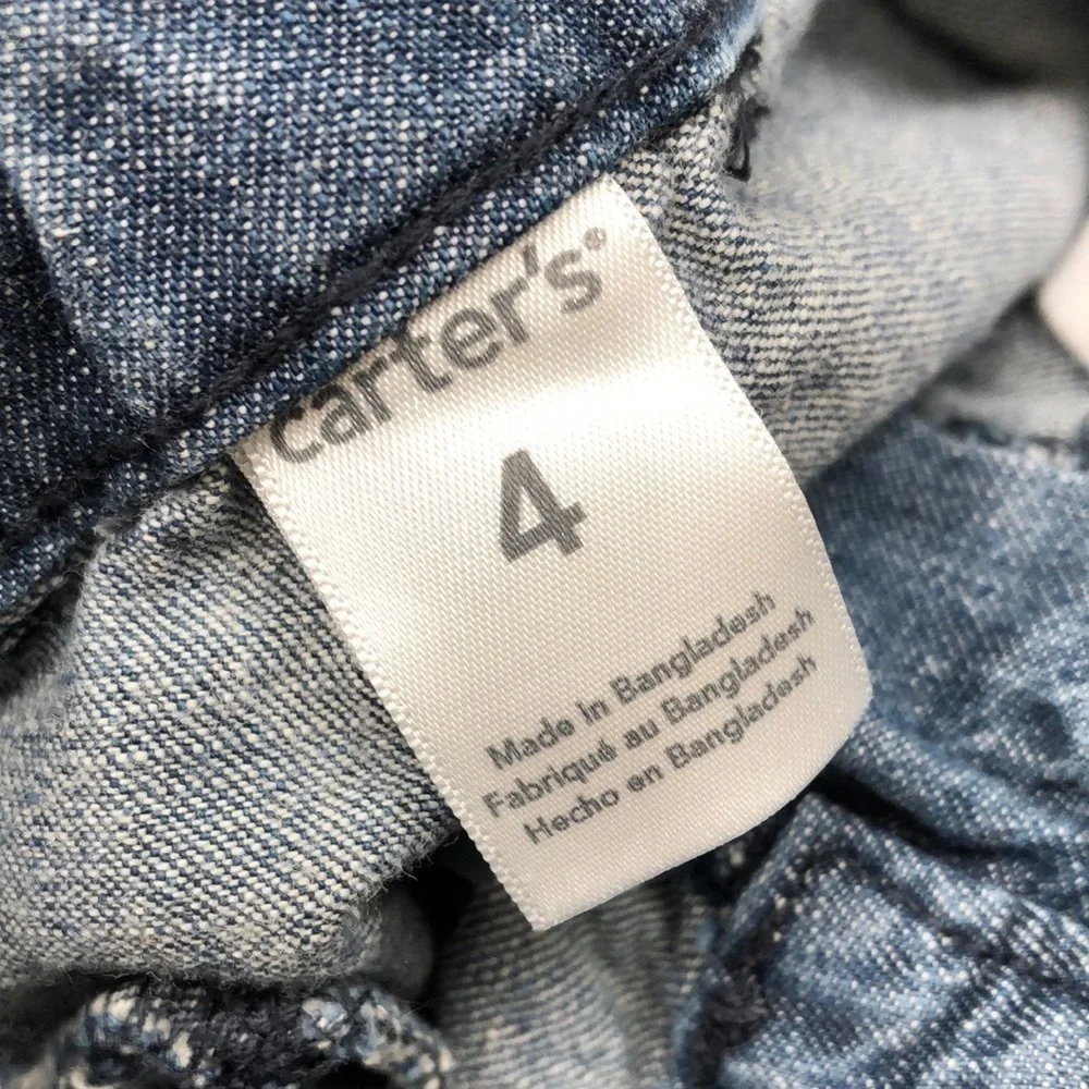 Carter's little boys denim shorts
